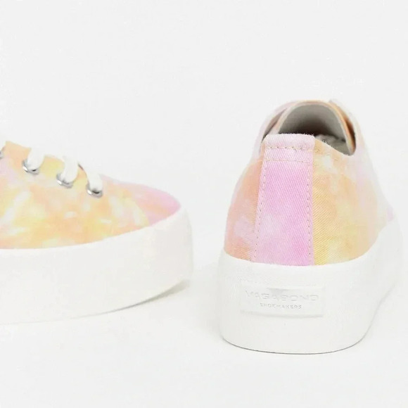 Vagabond Peggy Tie Dye Platform Sneakers - Picture 3 of 7